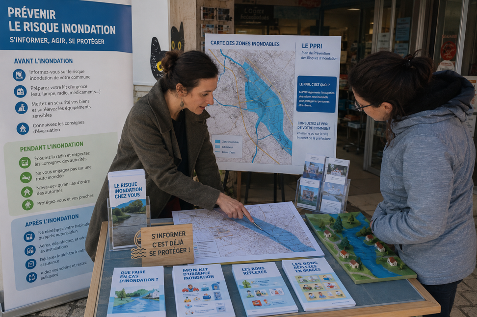 Pieds mouillés, drôles d’idées - ED.2026 : STANDS DE PRÉVENTION FACE AU RISQUE INONDATION