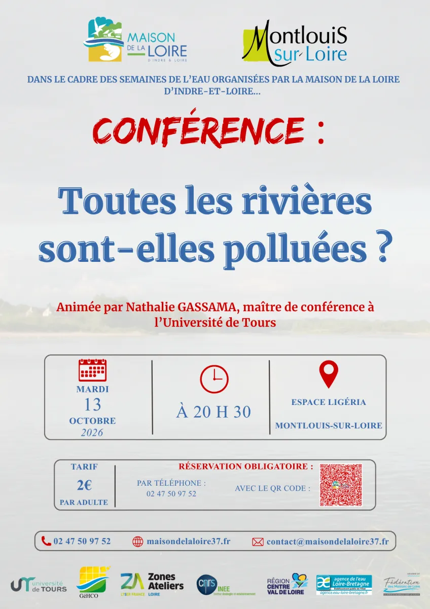 Conférence : Toutes les rivières sont-elles polluées ?
